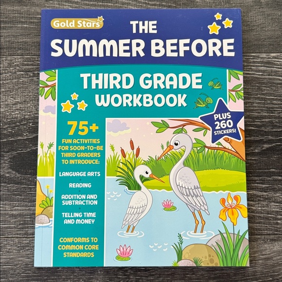 Other - Gold Stars Summer Before Third Grade Workbook